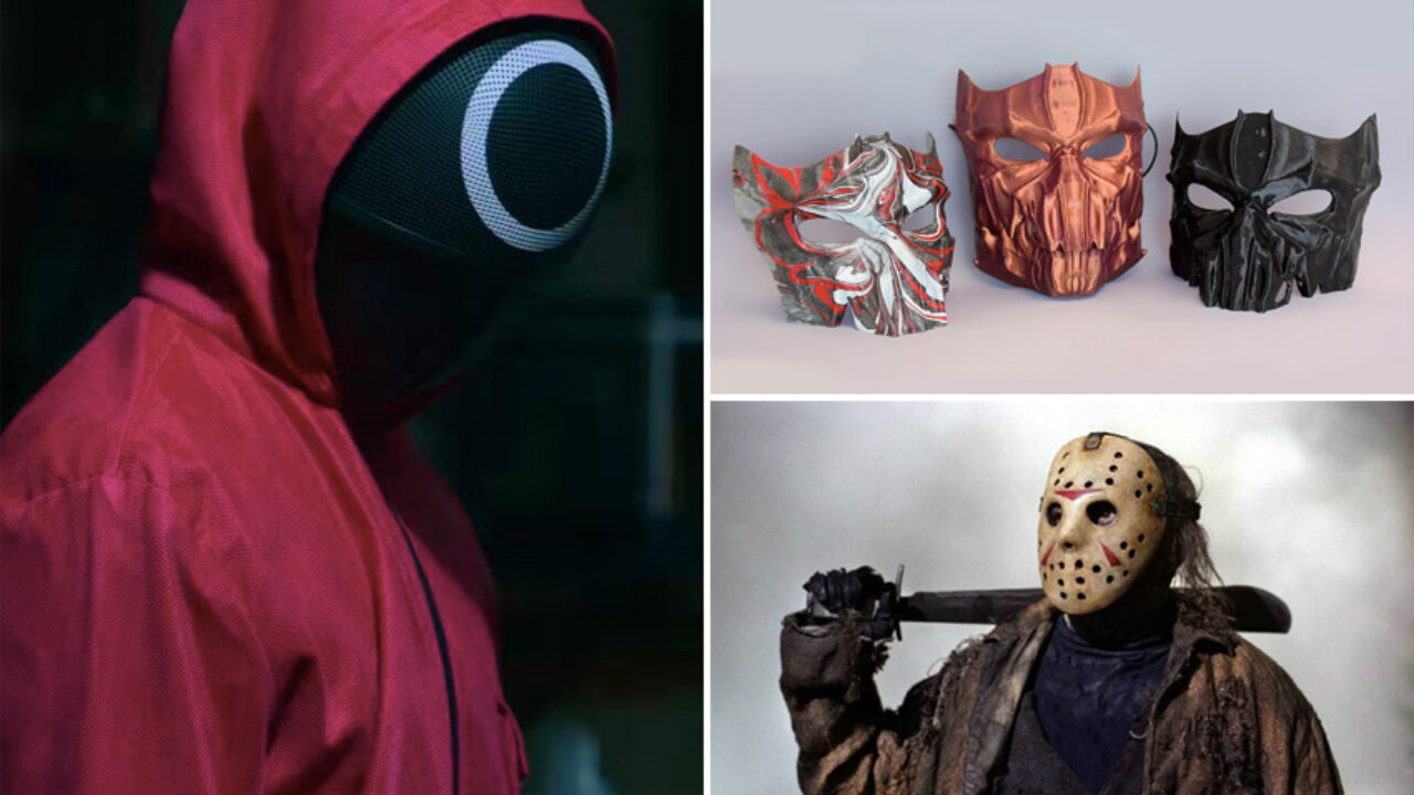 The 3D-Printed Halloween Masks (2021) - 3Dnatives