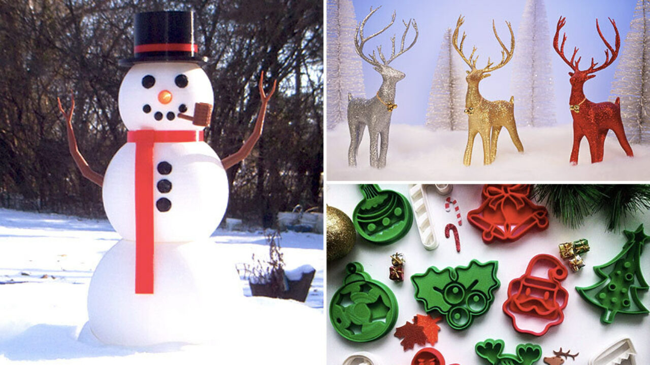 The Best Holiday Decorations to 3D Print for Christmas - 3Dnatives