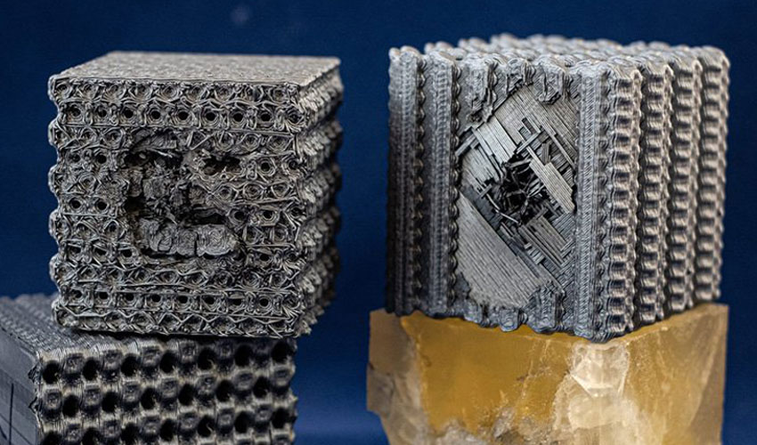3D printed polymer cubes resist bullet impact 3Dnatives