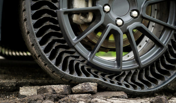 Uptis, Airless And Puncture-Proof Tire Thanks To 3D Printing - 3Dnatives