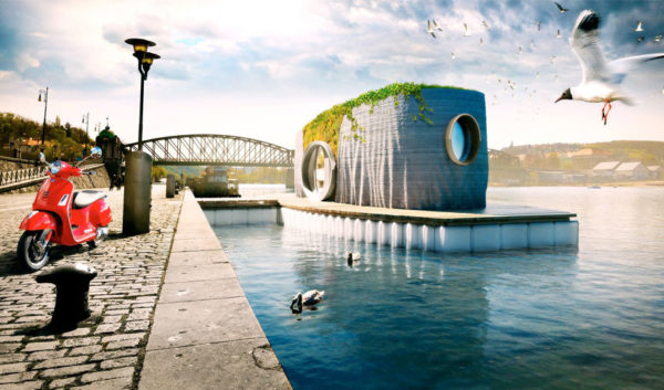 3d Printed Floating House To Be Built In The Czech Republic 3dnatives