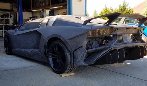 Un padre y su hijo imprimen en 3D un Lamborghini en casa - 3Dnatives