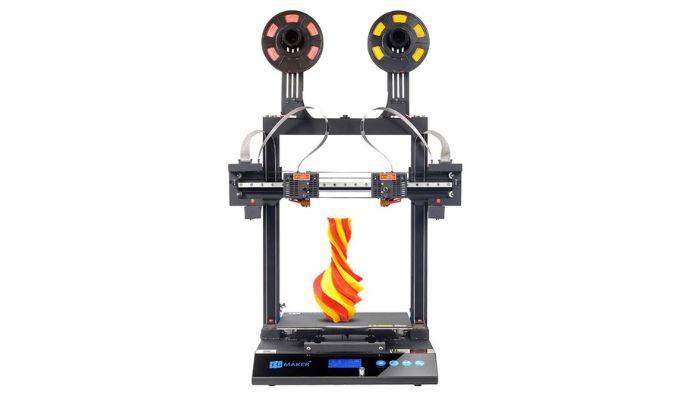 Imprimante 3D grand volume à double extrusion