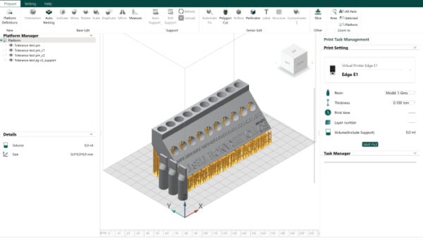 Test De L'imprimante 3D RAYSHAPE EDGE E1 - 3Dnatives