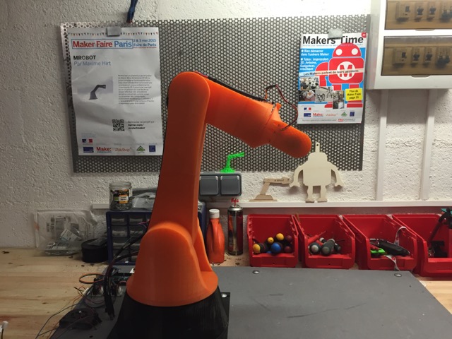 Mrobot, un mini robot industriel imprimé en 3D - 3Dnatives