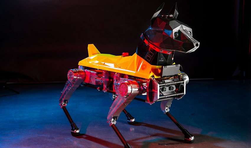 Astro, le chien robot imprimé en 3D qui combattra les crimes - 3Dnatives