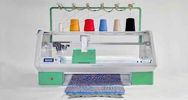 Kniterate, la machine à tricoter inspirée de l'impression 3D